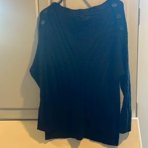 Black sweater.  Worn several times. Listing #7204